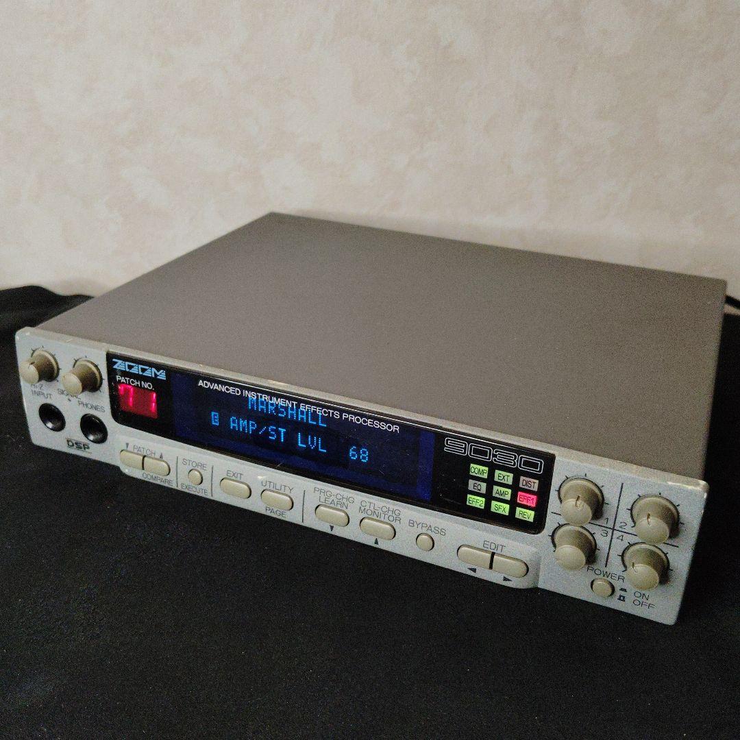 【絶版・高機能】ZOOM マルチエフェクター 9030 動作確認品