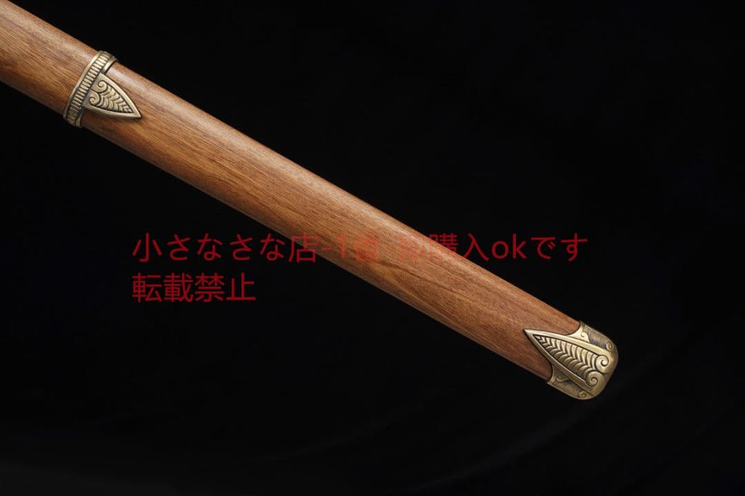 伝統宝剣百錬模様鋼問セミ   唐剣  模造刀·模擬刀  居合刀