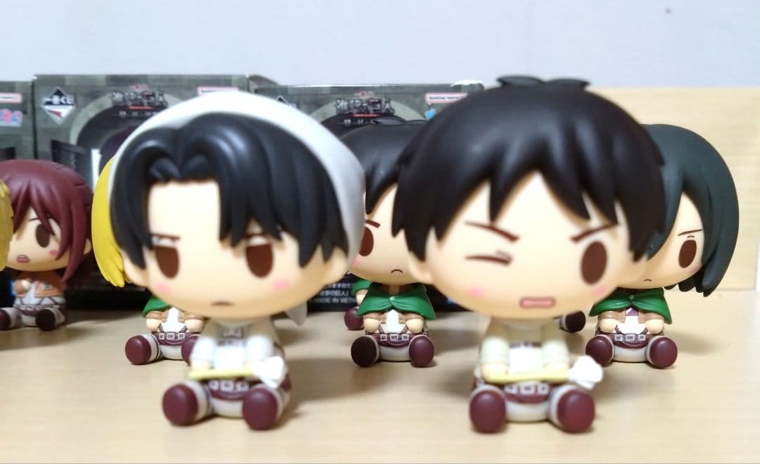 進撃の巨人ちょこのっこフルコンプセット （全16体）