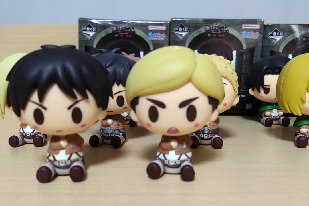 進撃の巨人ちょこのっこフルコンプセット （全16体）