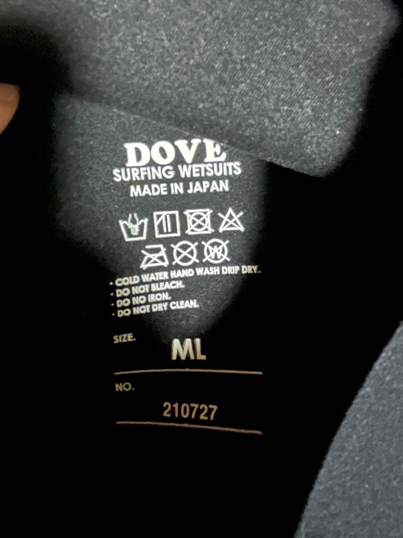 新品DOVEレディース　ジャーフル　3ミリ