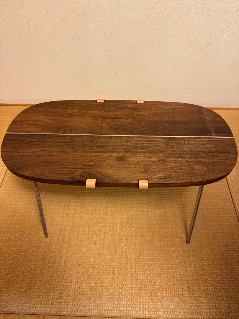 PROLOG × TARPtoTARP TOTE TABLE Walnut