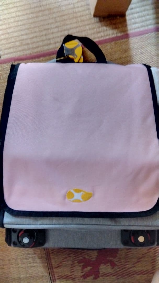 2月迄　ペットキャリー リュック キャスター付き 猫 犬 静音 ピンク