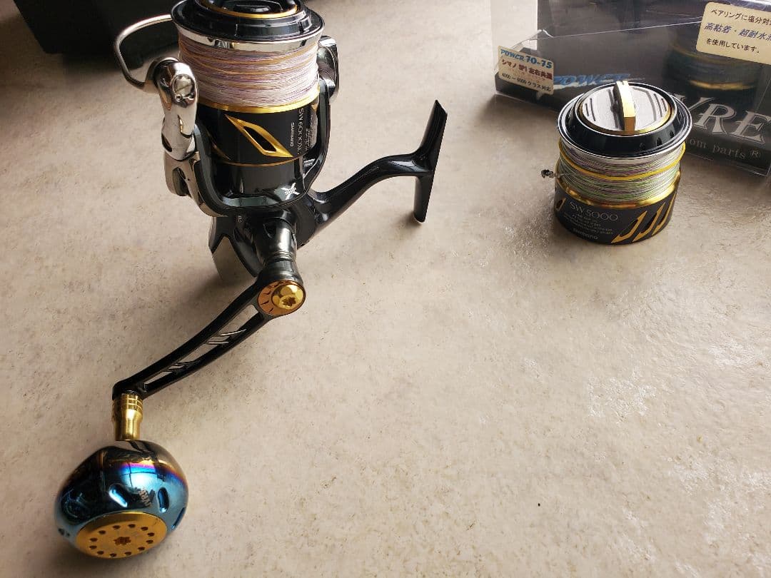 13ステラ STELLA SW 5000xg　6000番 換えスプールつき