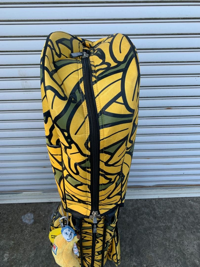 限定品レア パーリーゲイツ スタンド キャディバッグ バナナ柄総柄迷彩