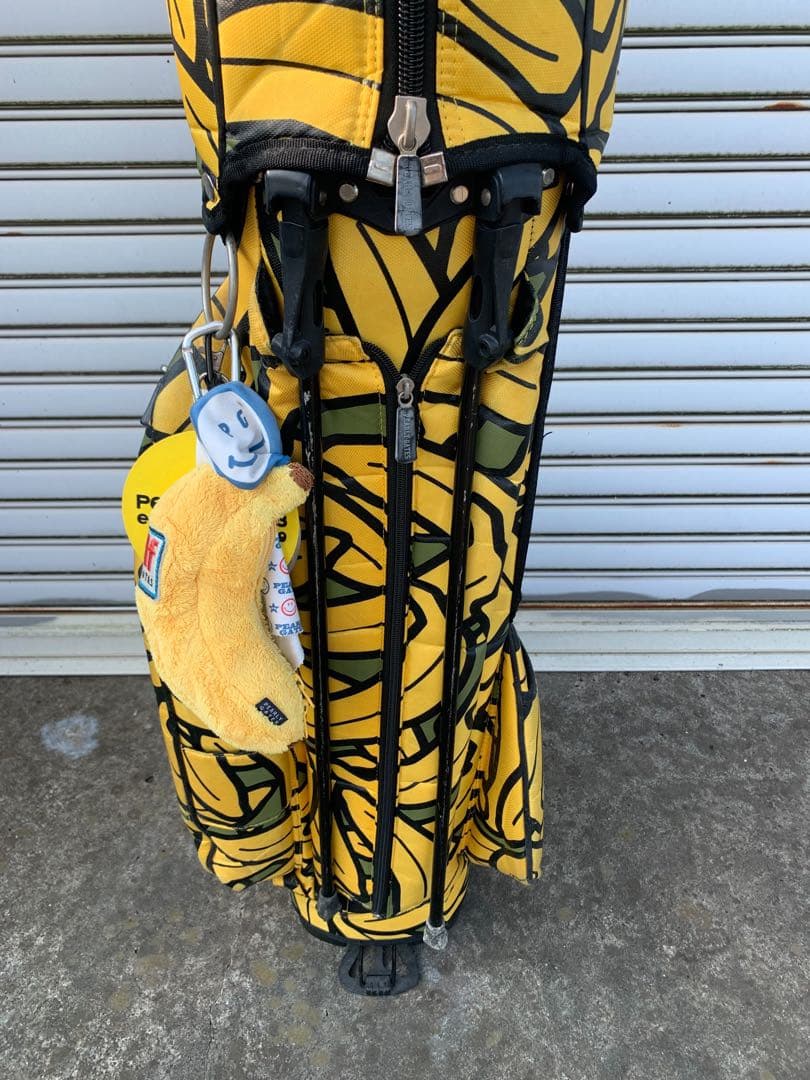 限定品レア パーリーゲイツ スタンド キャディバッグ バナナ柄総柄迷彩