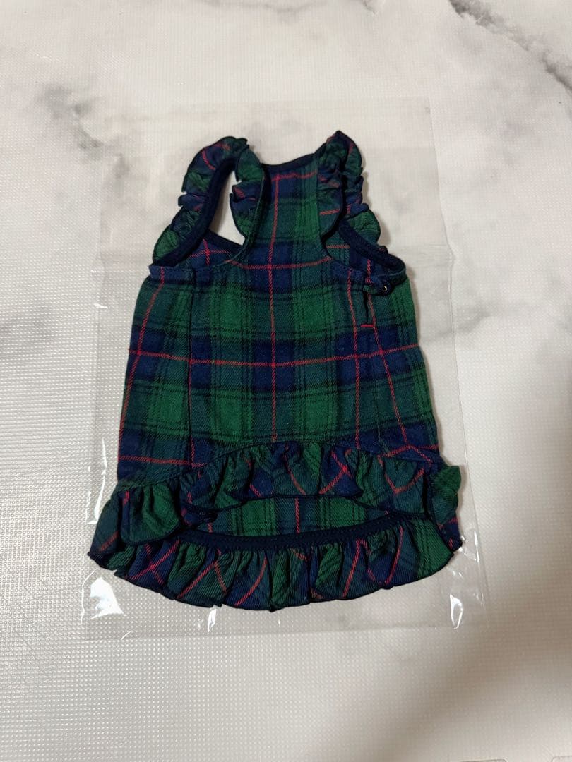 アトリエgg チェック柄ワンピース