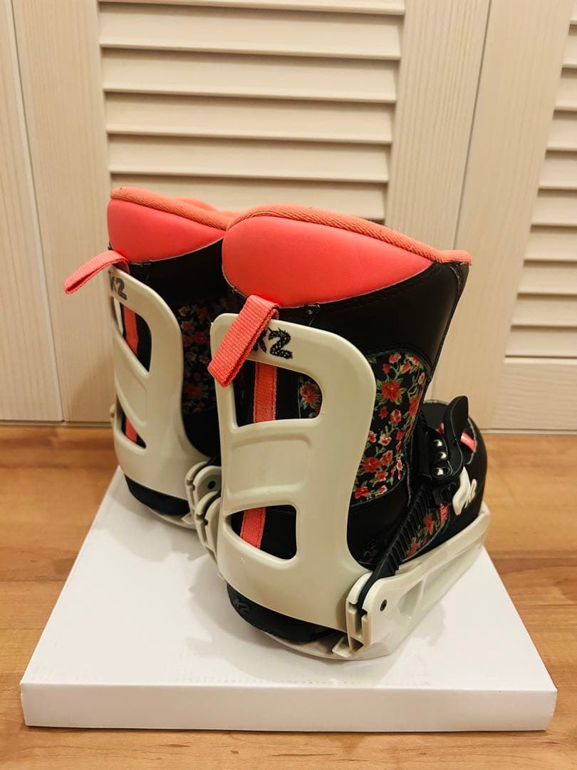 K2 子ども用スノーボードブーツ ビンディングセット 21cm