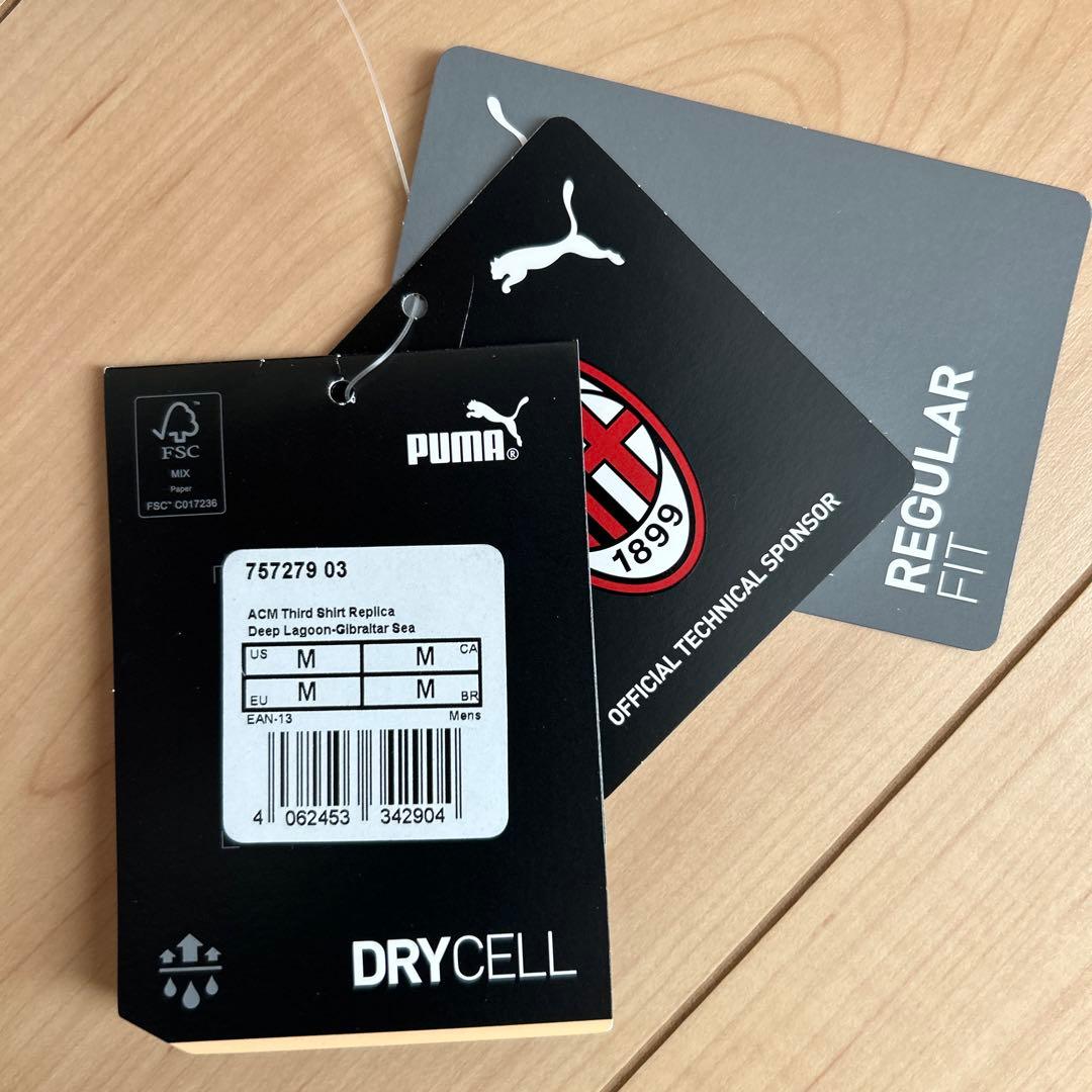 正規品新品☆ACミラン20/21サードユニフォームMサイズ☆プーマPUMA