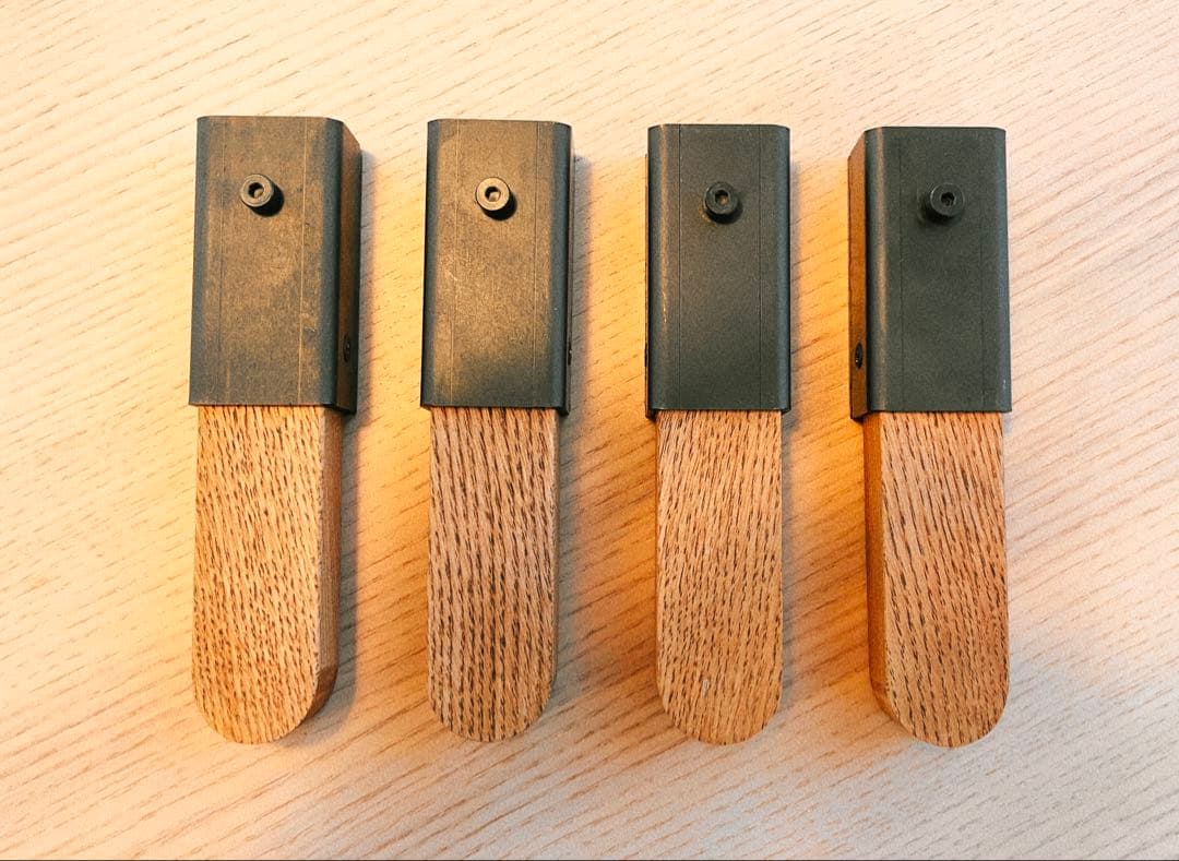 ブラックデザイン ハレテーブル 日和 延長脚 改良品 高さオーダー可能