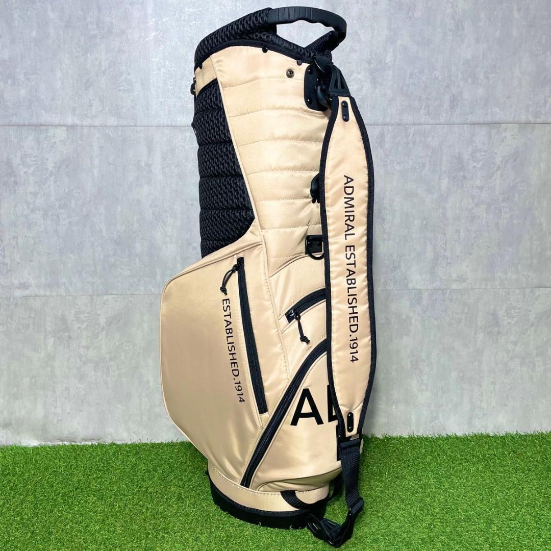 【新品】アドミラル ADMIRAL キャディバッグ ゴルフバッグ スタンド 人気