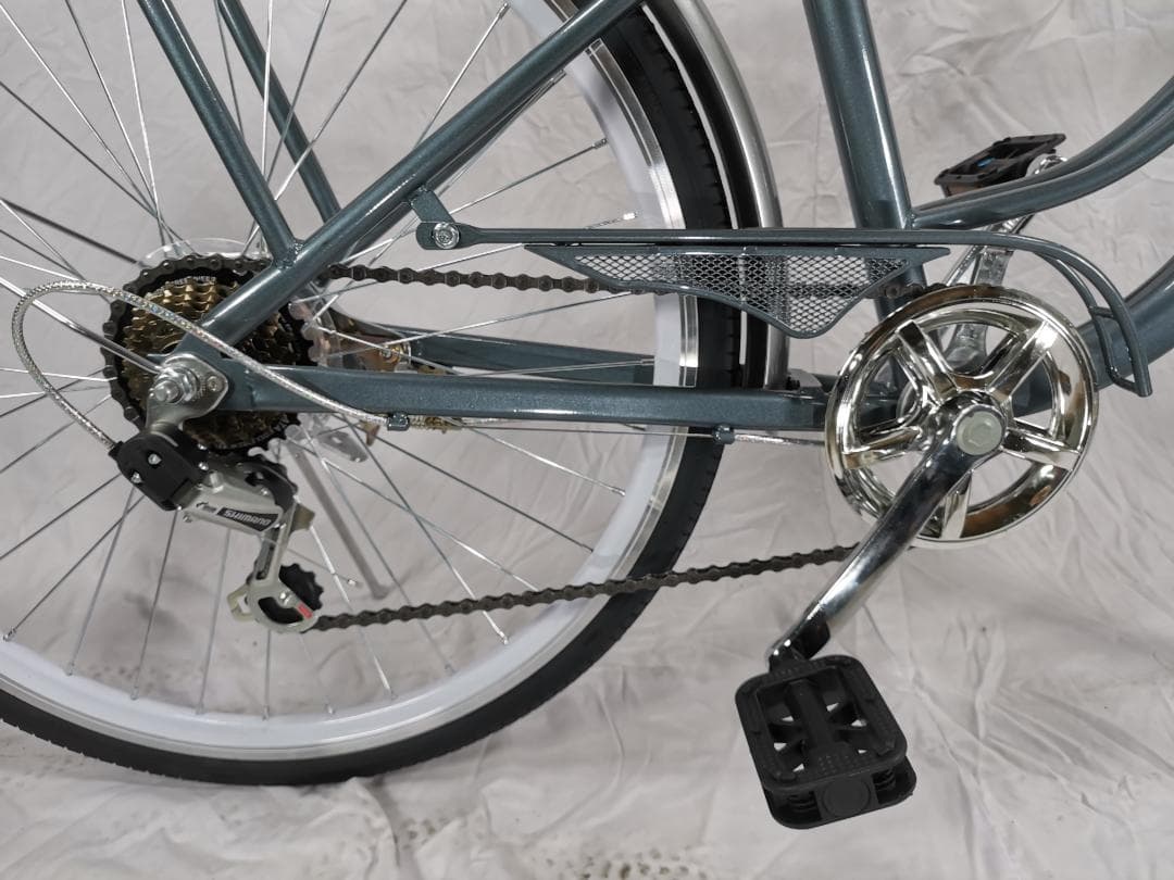 在庫処分超お得 新品KF24 自転車 シティサイクル シマノ製7段5