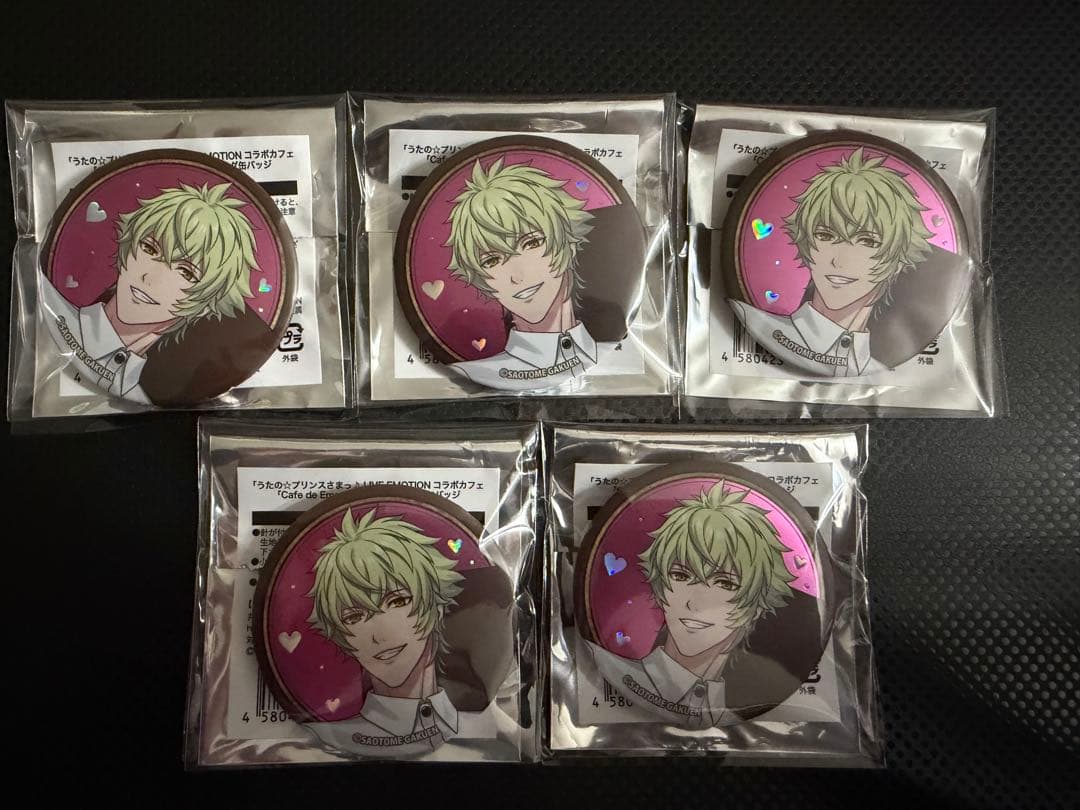 うたプリ HE★VENS 日向大和 ライエモ スイパラ 缶バッジ5点セット