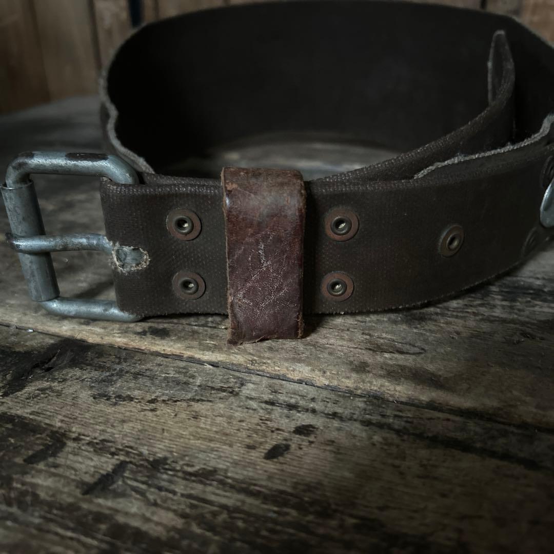 アメリカ　ビンテージ　キドニーベルト