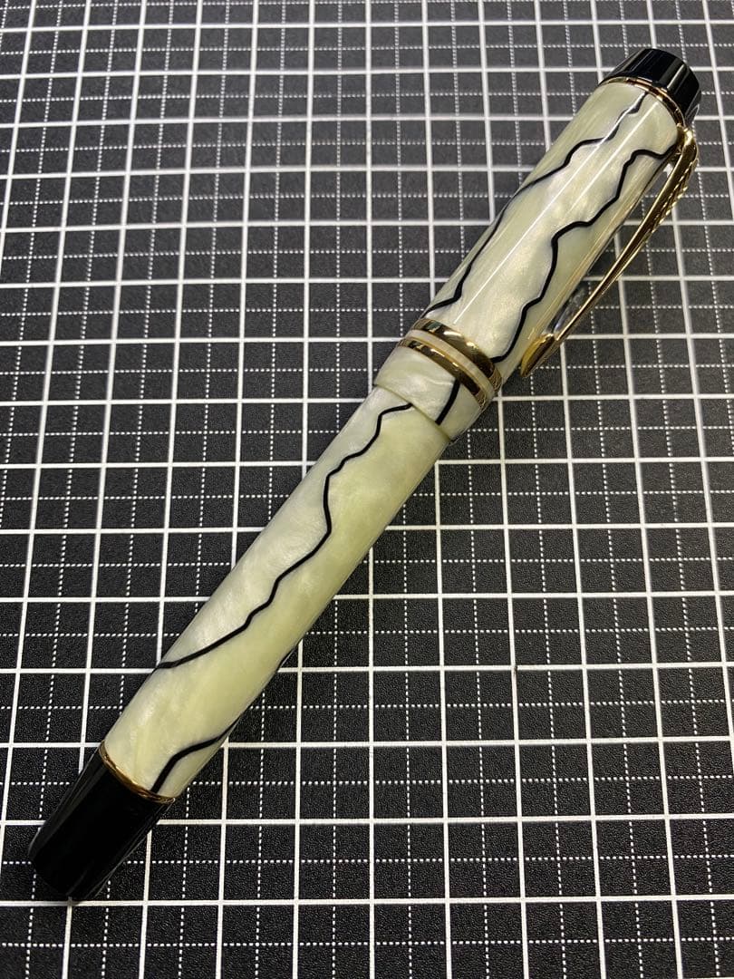 筆記具 PARKER Duofold Centennial Pearl&Black