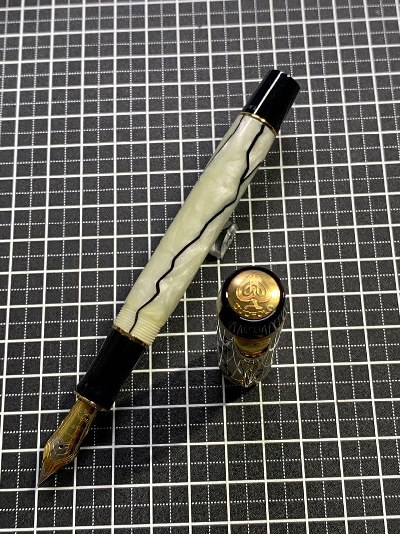 筆記具 PARKER Duofold Centennial Pearl&Black