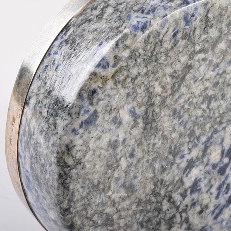 パワーストーン　ソーダライト　PRATA833刻印　銀装飾　水盤　V　R8529