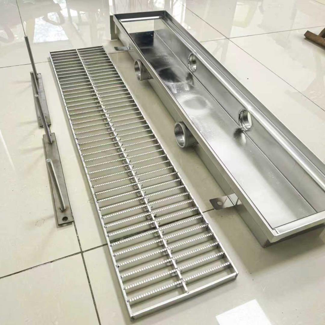 ステンレス製　厨房用排水側溝（B品瑕あり）