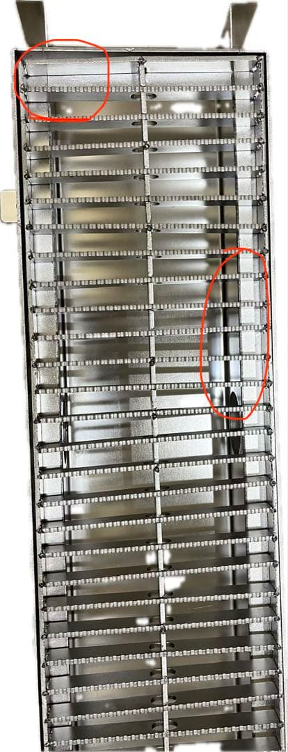 ステンレス製　厨房用排水側溝（B品瑕あり）