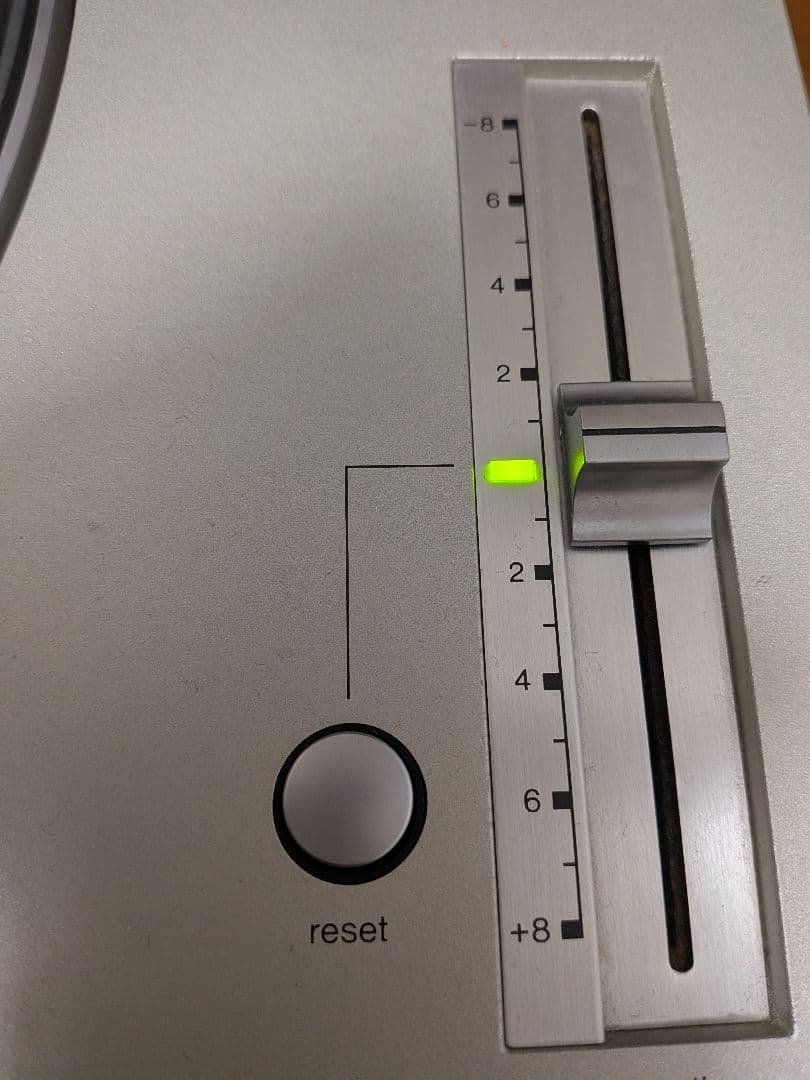 Technics SL-1200MK3D SHURE M44Gカートリッジ付き