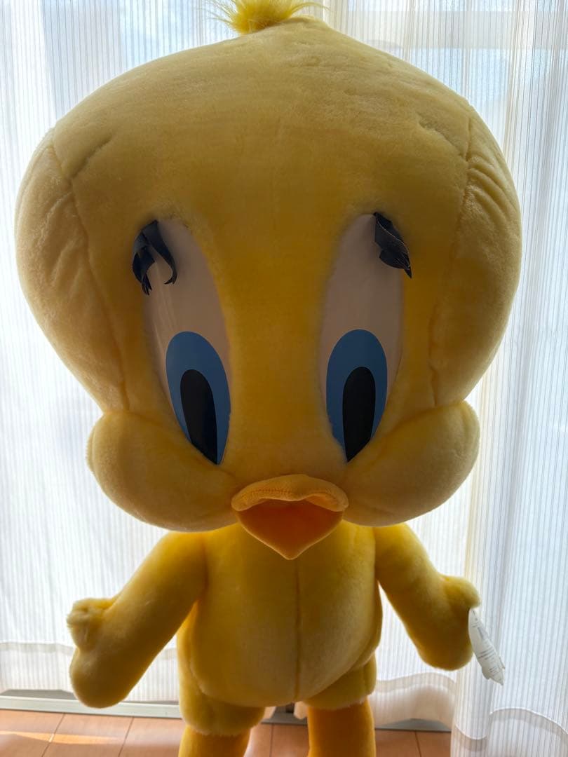 ルーニーテューンズ　ジャンボTWEETY 90センチ ヴィンテージぬいぐるみ