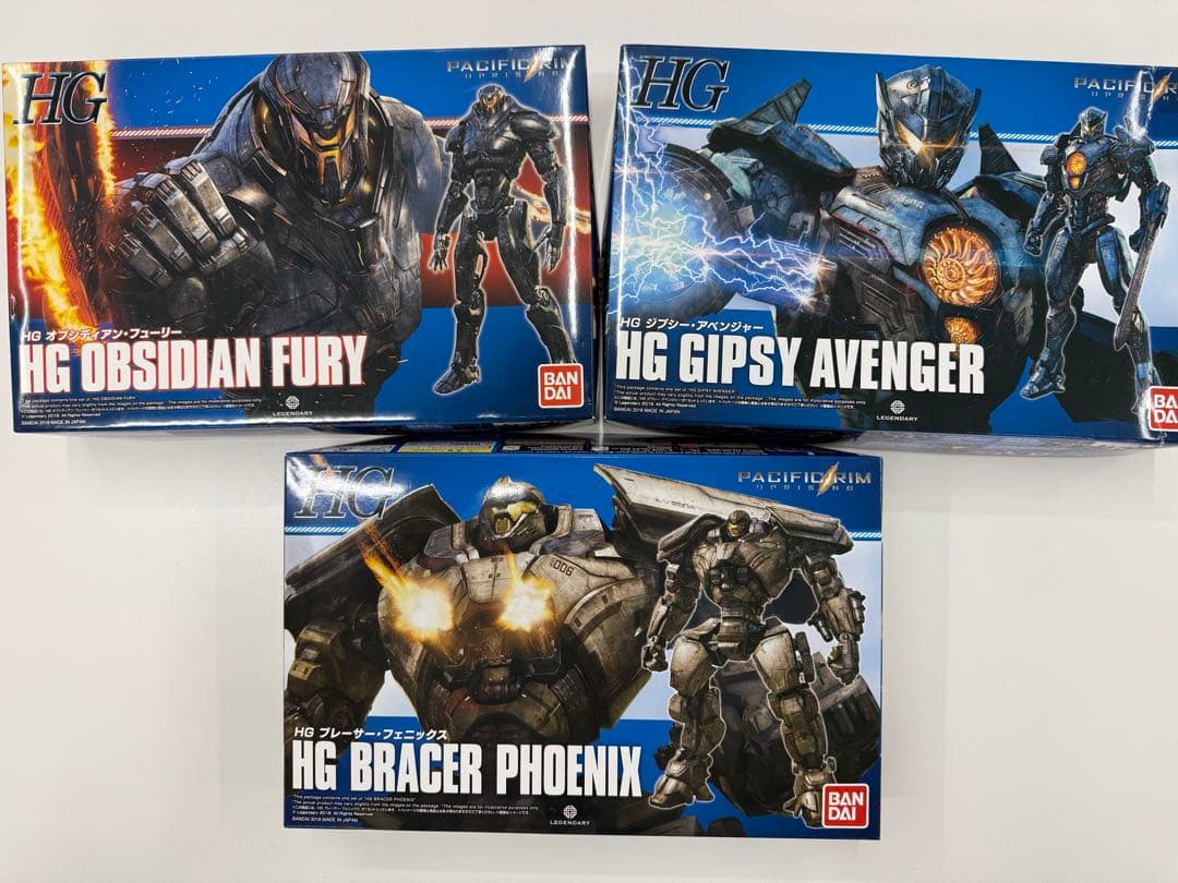 【価格応相談】パシフィックリム　プラモセット