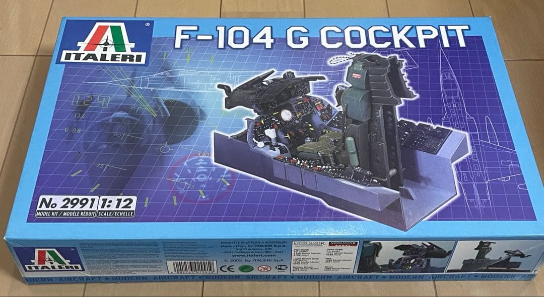 ITALERI F-104 G COCKPIT 1/12 イタレリ
