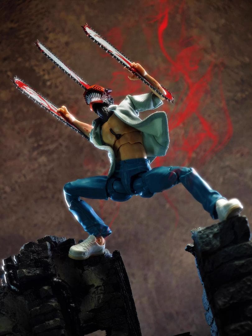 S.H.Figuartsチェンソーマン シャツ布製 レゼ篇 本体なし