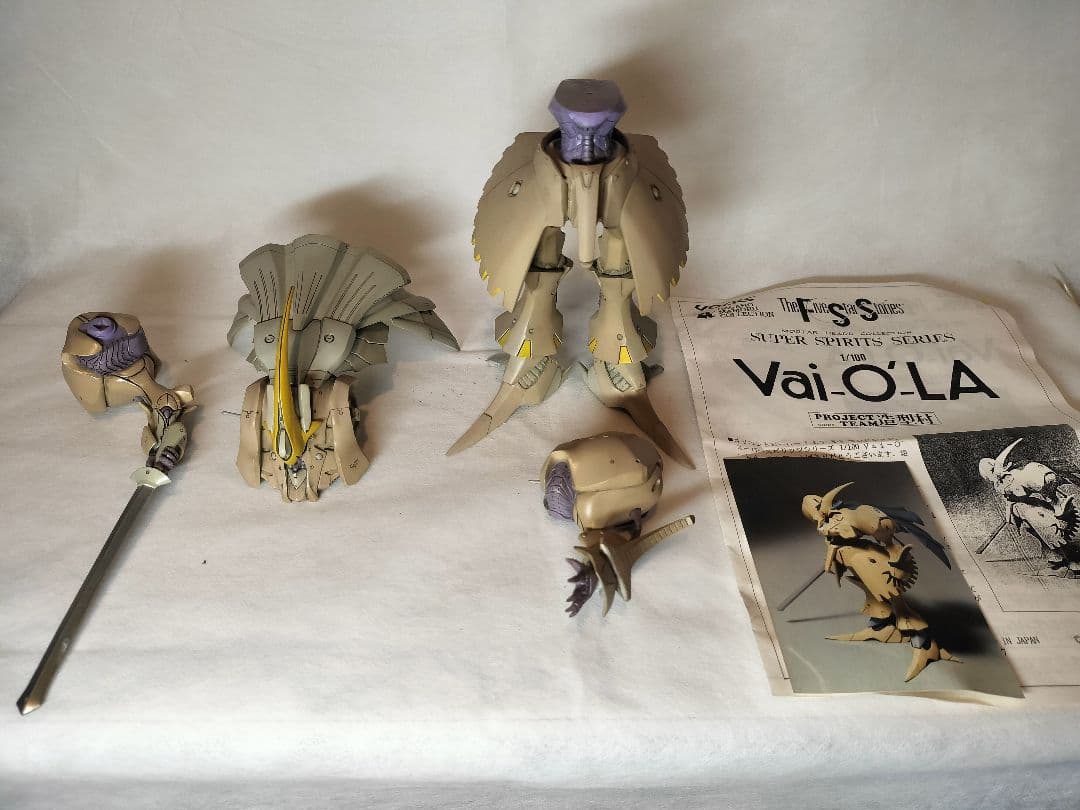 VOLKS SSS 1/100 ヴァイオラ 塗装済み完成品 ファイブスター物語