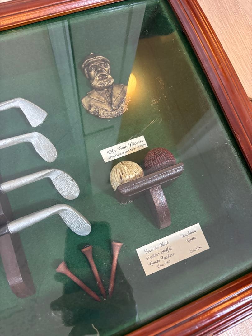 ゴルフコレクション　壁かけ　額　アンティーク　希少品