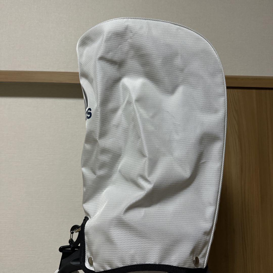 極美品 adidas golf アディダス ゴルフ キャディバッグ ５口 軽量