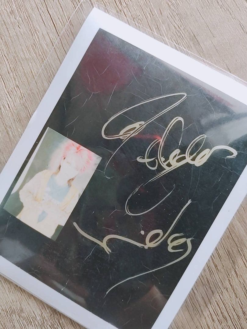 hide 直筆サイン