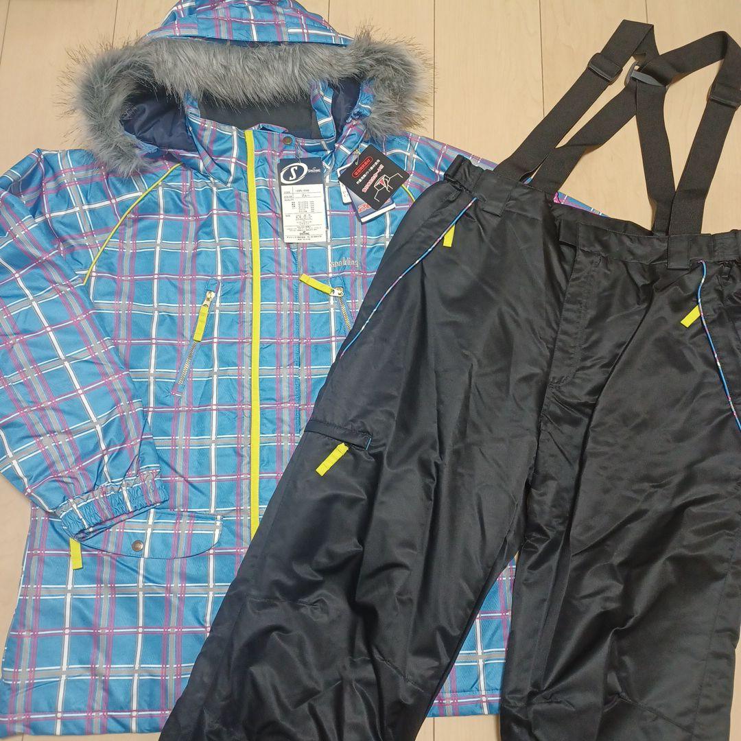 タグ付き未使用☆ スキーウェア 上下セット レディース　スポルディング　ＬＬ