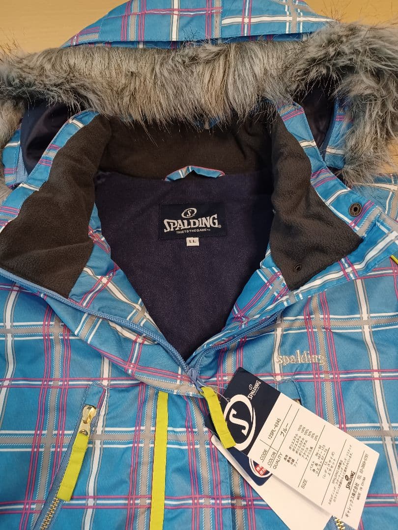 タグ付き未使用☆ スキーウェア 上下セット レディース　スポルディング　ＬＬ