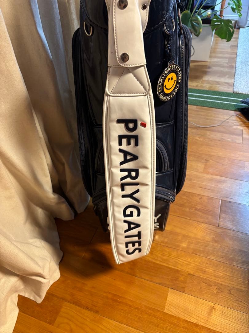 PEARLY GATES キャディバッグ　ネイビー