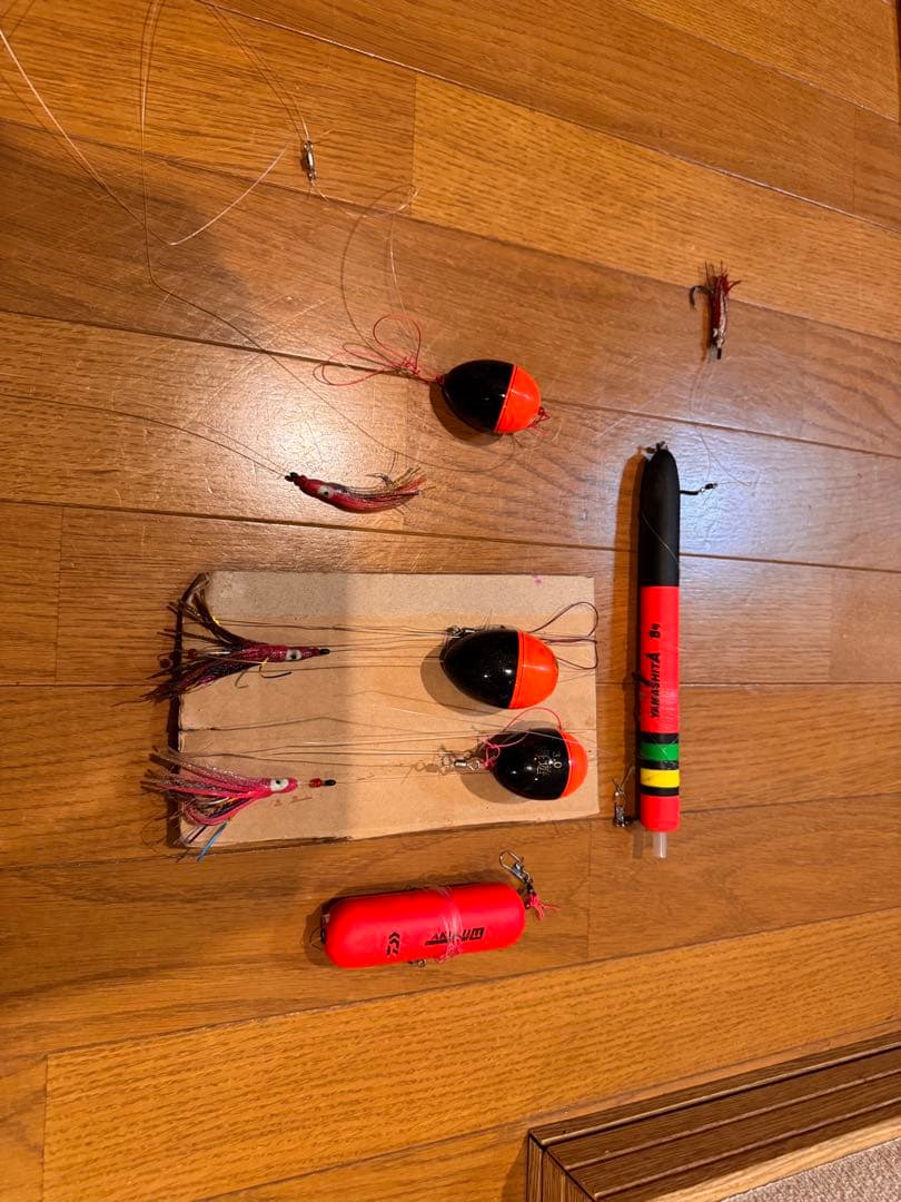 スプーンルアーセットと釣り用具