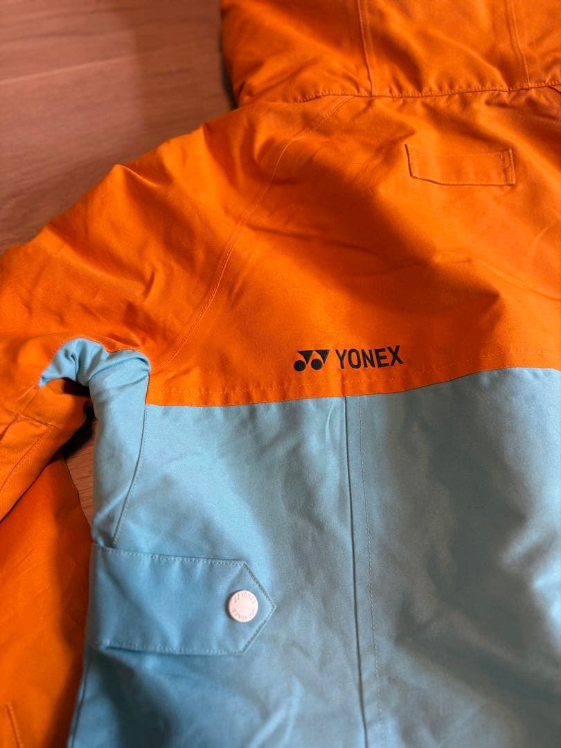 スノーボードジャケット オレンジ 水色
