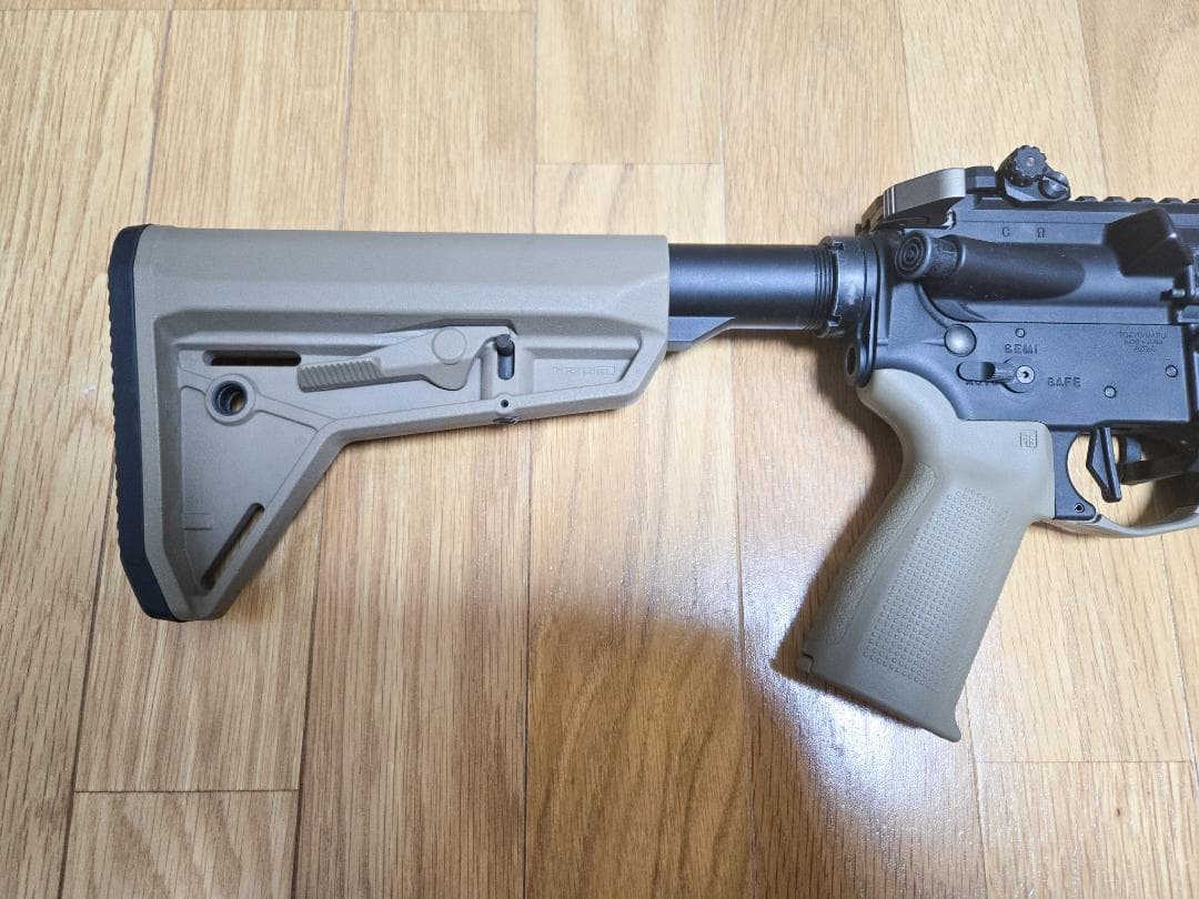 東京マルイ　MWS M4A1 カスタム品　Geissele MK16 9.3”