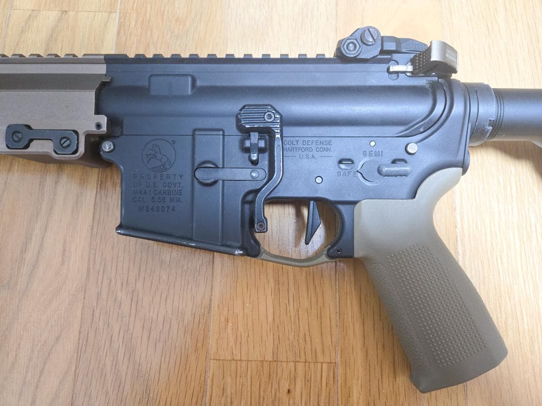 東京マルイ　MWS M4A1 カスタム品　Geissele MK16 9.3”