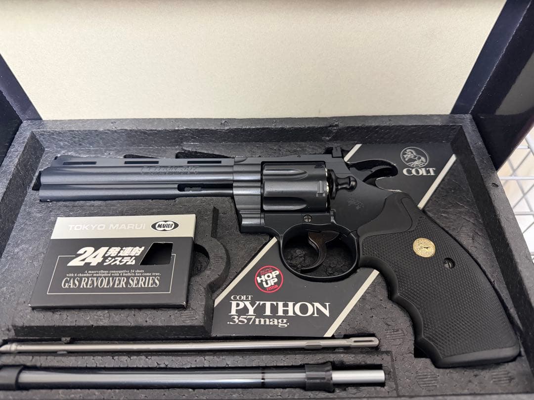 COLT PYTHON 357mag ガスリボルバー