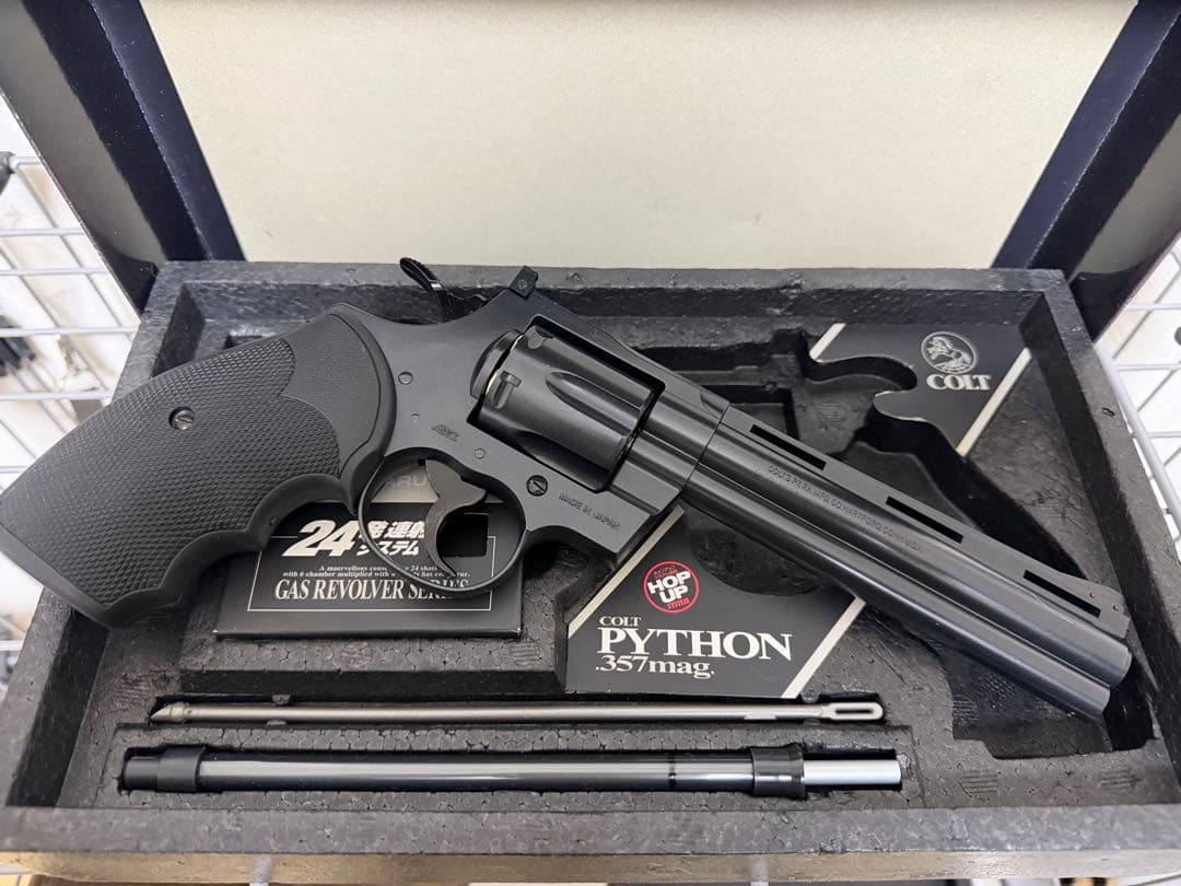 COLT PYTHON 357mag ガスリボルバー