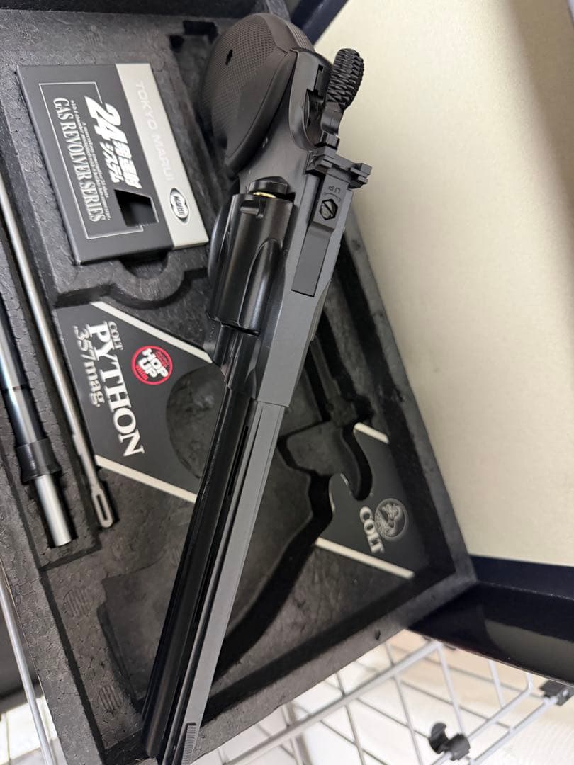 COLT PYTHON 357mag ガスリボルバー