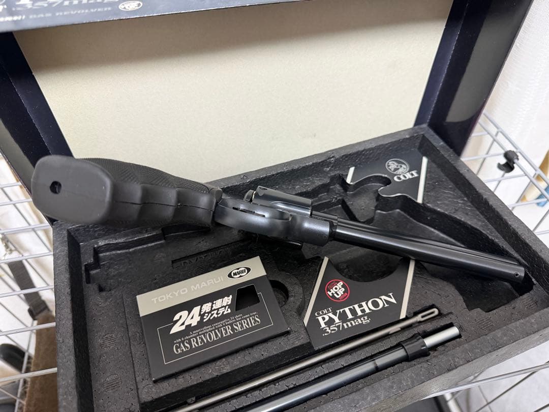 COLT PYTHON 357mag ガスリボルバー