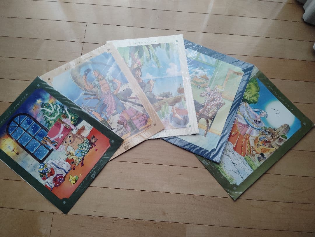 ONE PIECE バースデー　ポートレート5枚セット