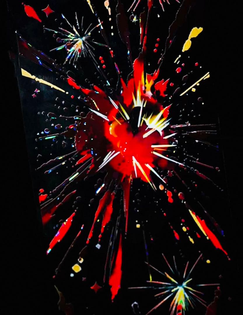 风见幸山《爆炸》海外マスキングテープ　マステ 【2250】