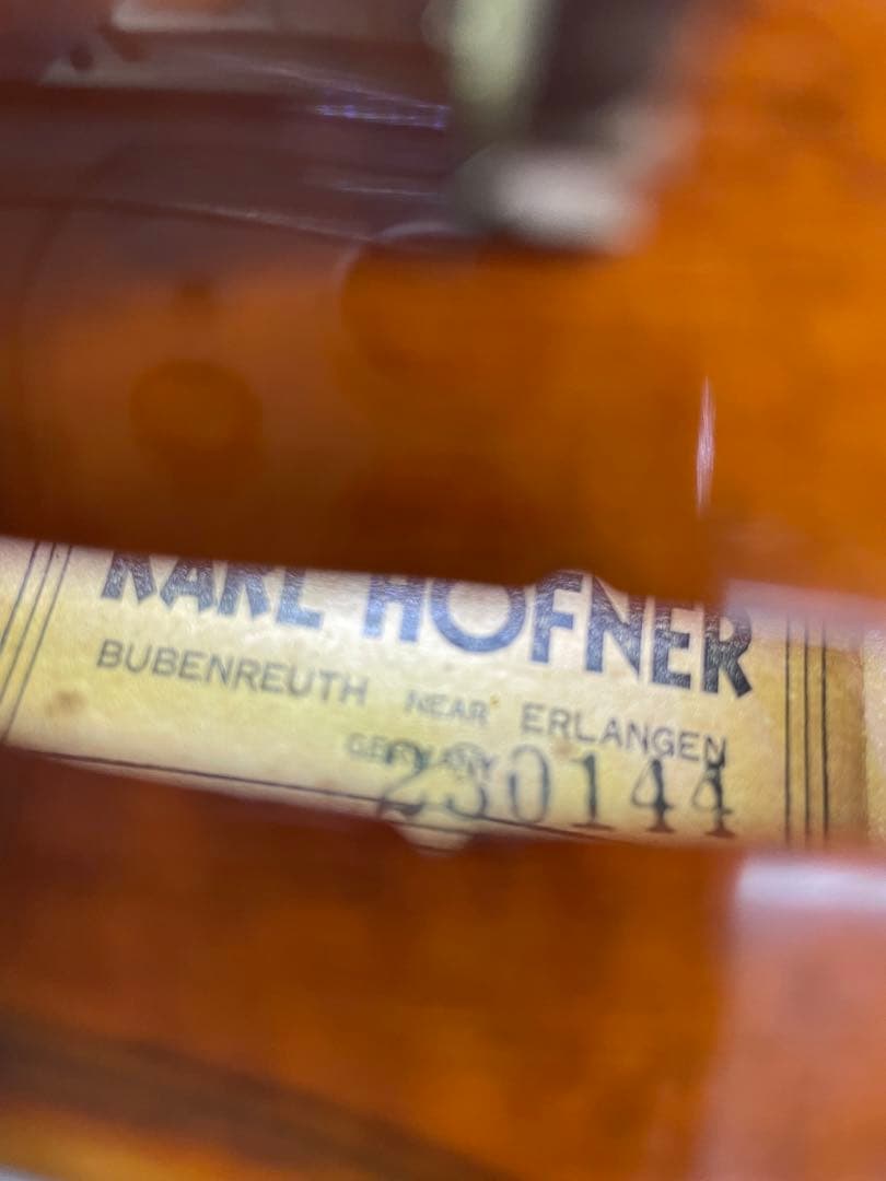 HOFNER KH66 1/4 バイオリン
