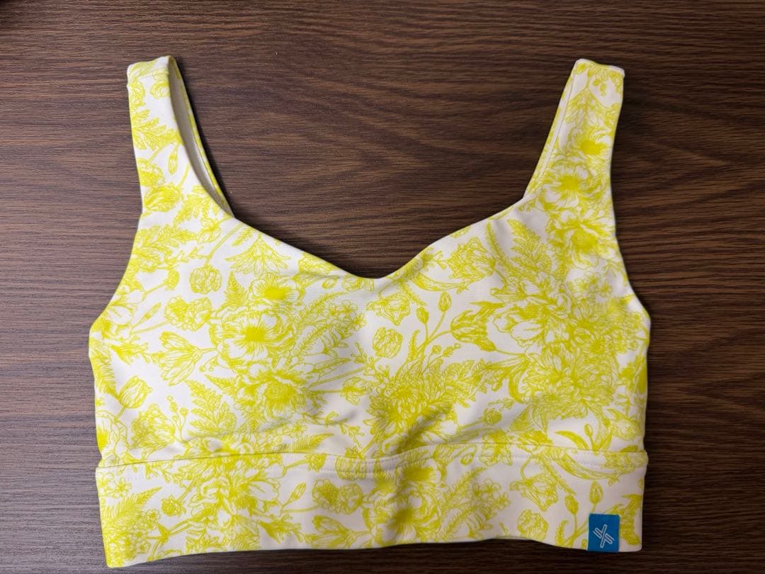 【美品】ヨガウェア セットアップ イエロー xexymix SM