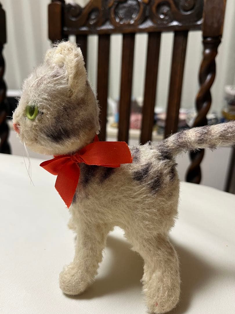 ビンテージ　シュタイフ　　Steiff キャット　猫