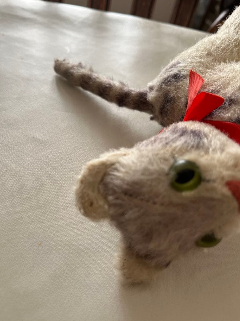 ビンテージ　シュタイフ　　Steiff キャット　猫