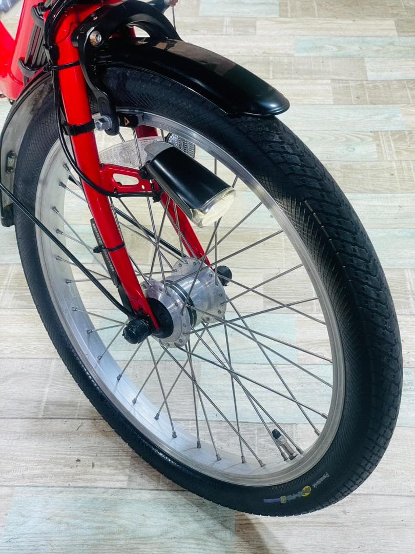 特価 レッド系 パナソニック 子供乗せ電動アシスト自転車 H3342